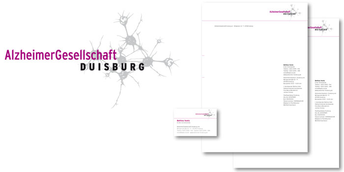 Andrwas Thewes Konzept und Design, Refernz AlzheimerGesellschaft Duisburg